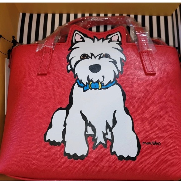 NWT, Marc Tetro Westie Tote Crossbody and Card Case Wristlet *****SOLD******** - Picture 3 of 7
